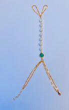 Le Lagunas Moonstone Hand Chain