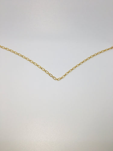 Geo Gold Chain Choker