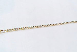 Gold & Silver Cut Chain Bracelet