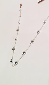 Silver Shell Necklace Choker